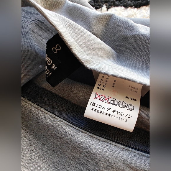 Hurry! Store Close Next Week!! COMME DE GARCONS Asymmetric Skirt - Picture 3 of 8